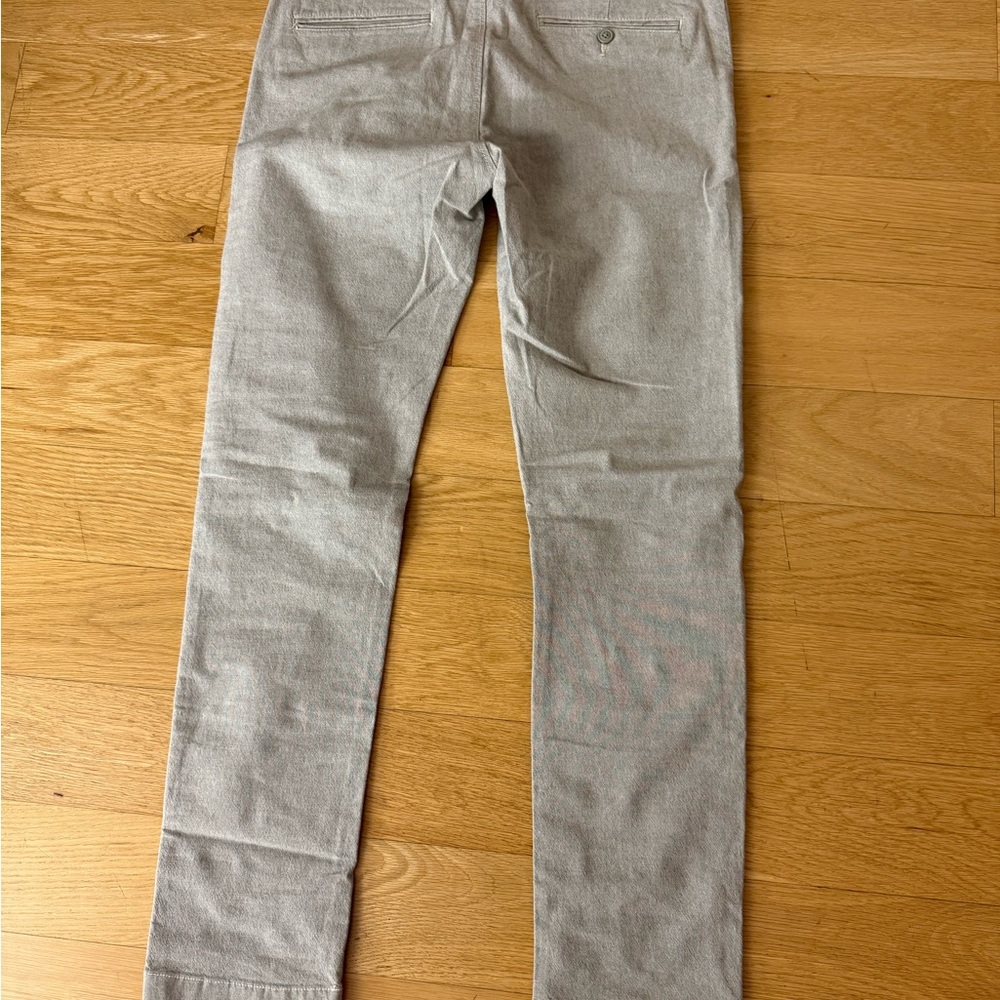 Gray Slim Fit Pants